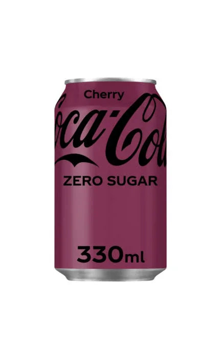 Coca-Cola Zero Cherry Can 330ml