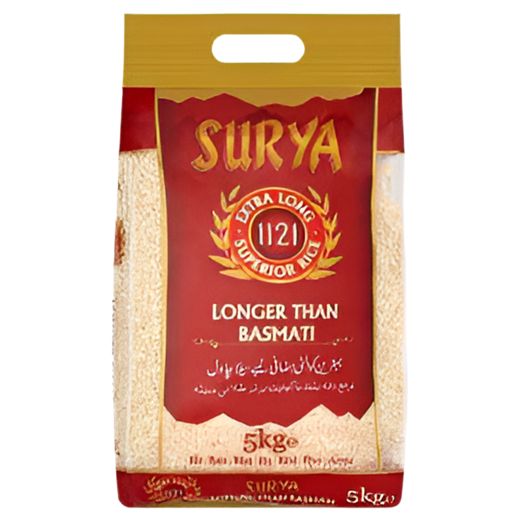 Surya Extra Long (1121) Basmati Rice 5kg