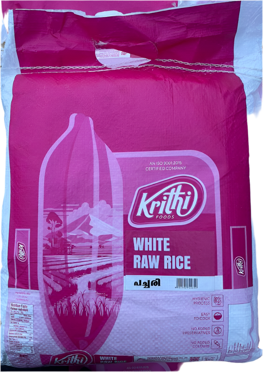 Krithi White Raw Rice 5kg