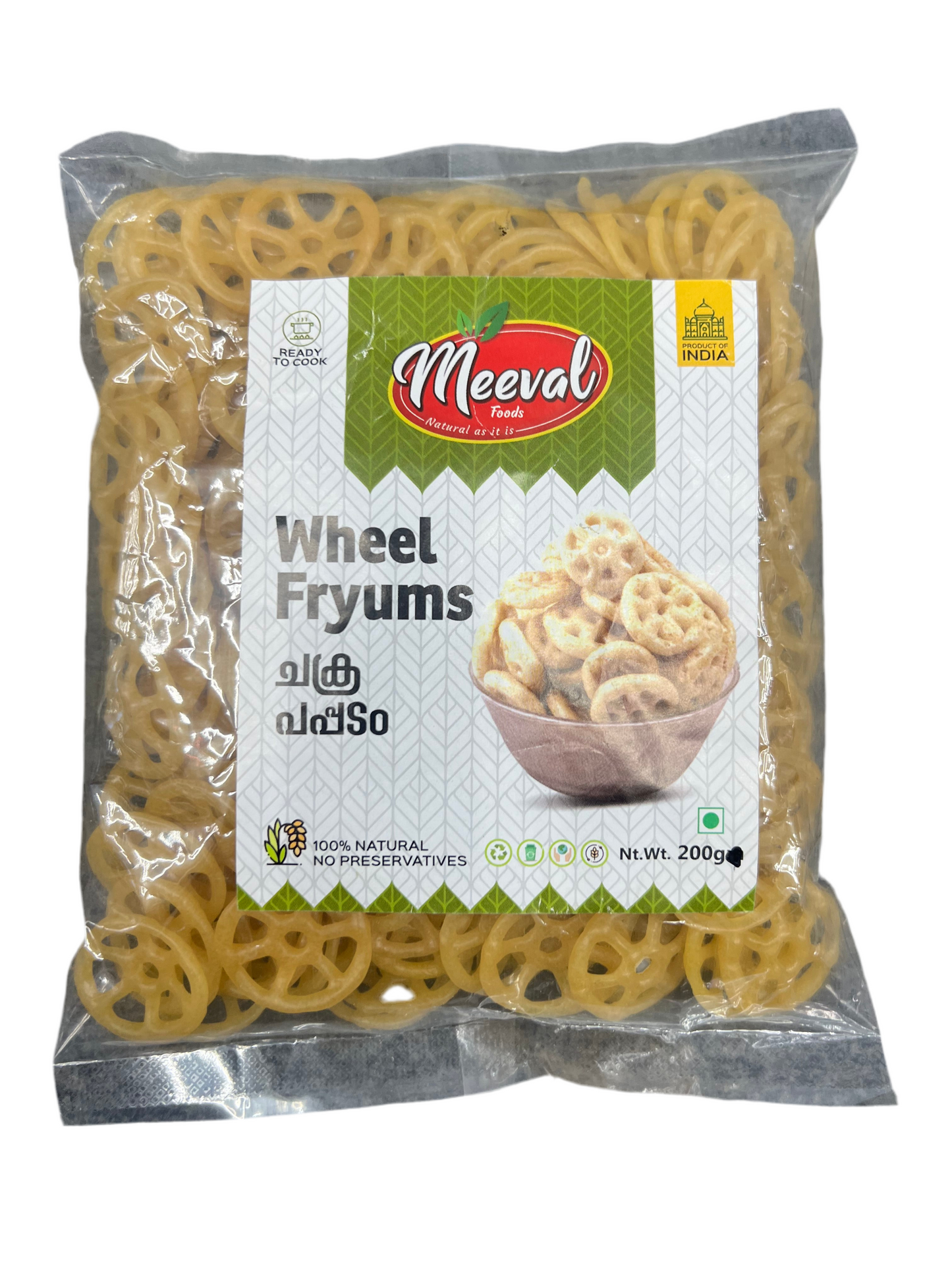 Meeval Wheel Fryums 200gm