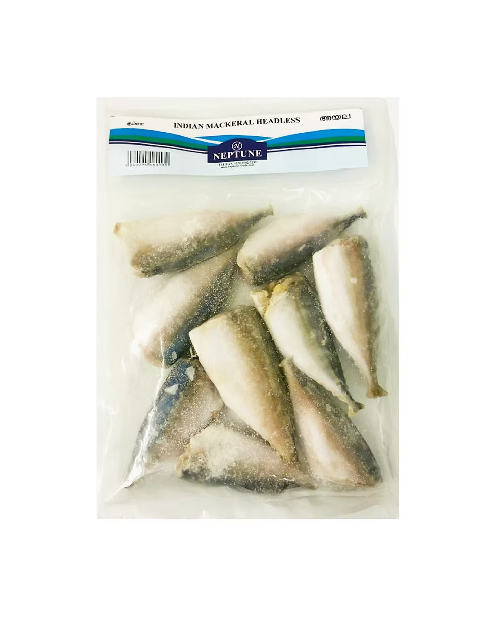 Neptune Indian Mackerel Cleaned(Ayala Fish) 600gm