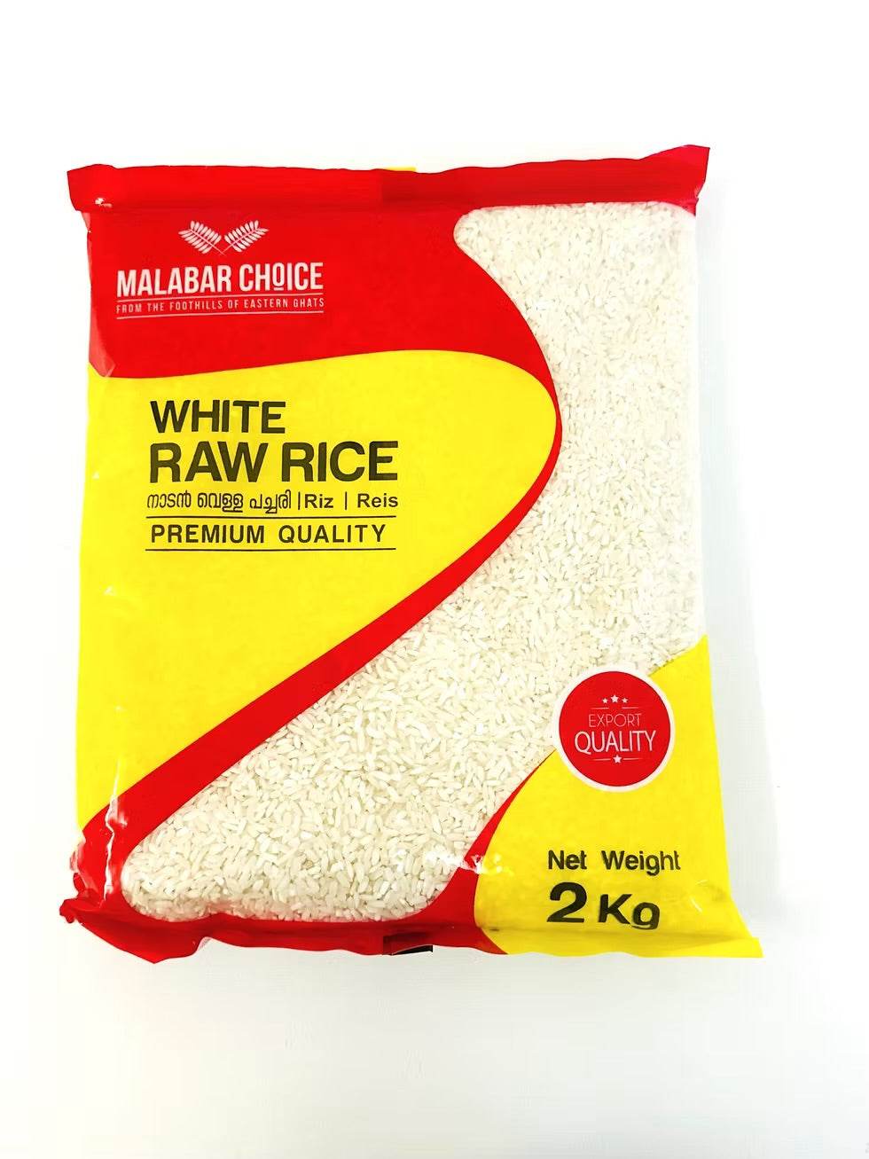 Malabar Choice White Raw Rice 2kg