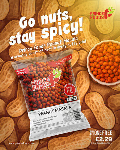 Prince Food Peanut Masala 150gm(Buy One Get One Free)