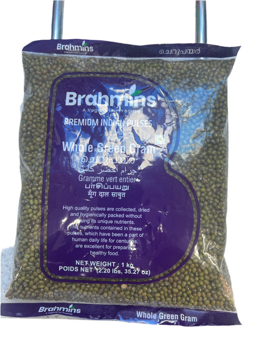 Brahmins Whole Green Gram 1kg