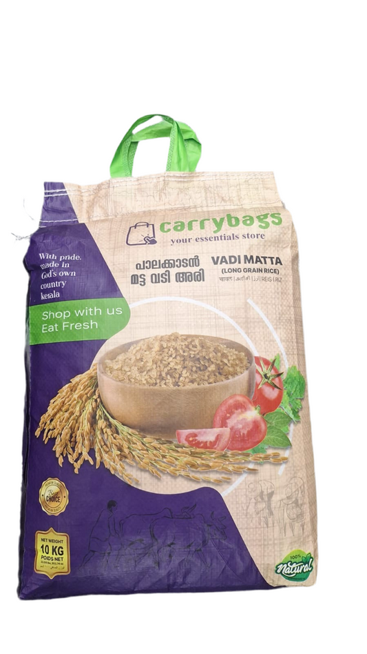 Carry bags Vadi Matta Rice 10kg