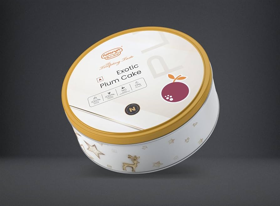 Navya Exotic Plum Tin Cake 800gm