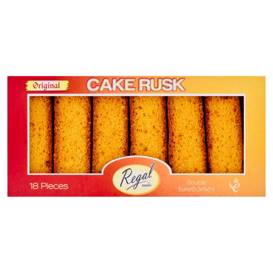 Regal Cake Rusk Original 290gm 18 pieces