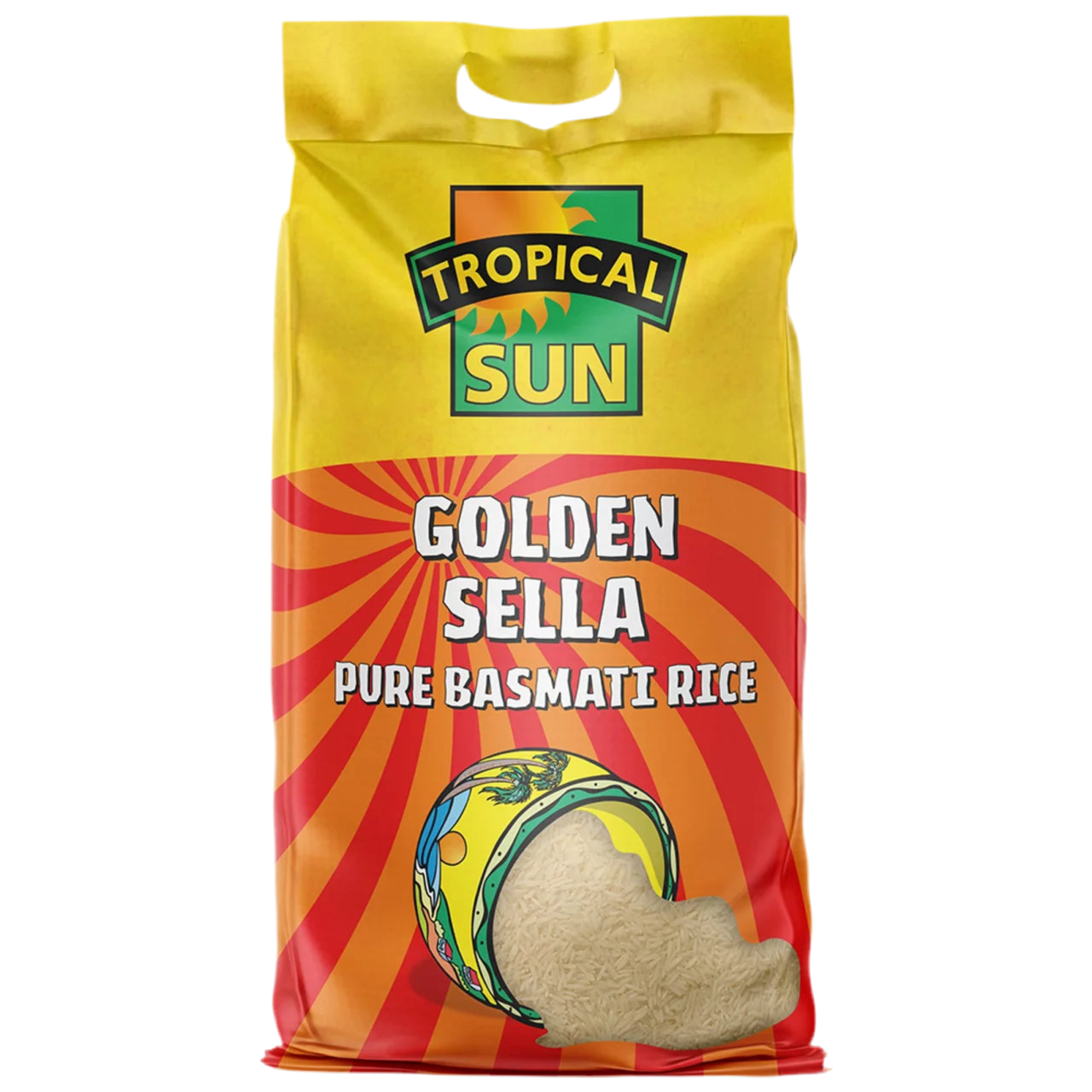 Tropical Sun Golden Sella Pure Basmati Rice 5kg
