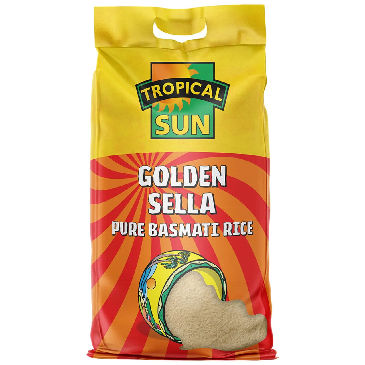 Tropical Sun Golden Sella Pure Basmati Rice 5kg