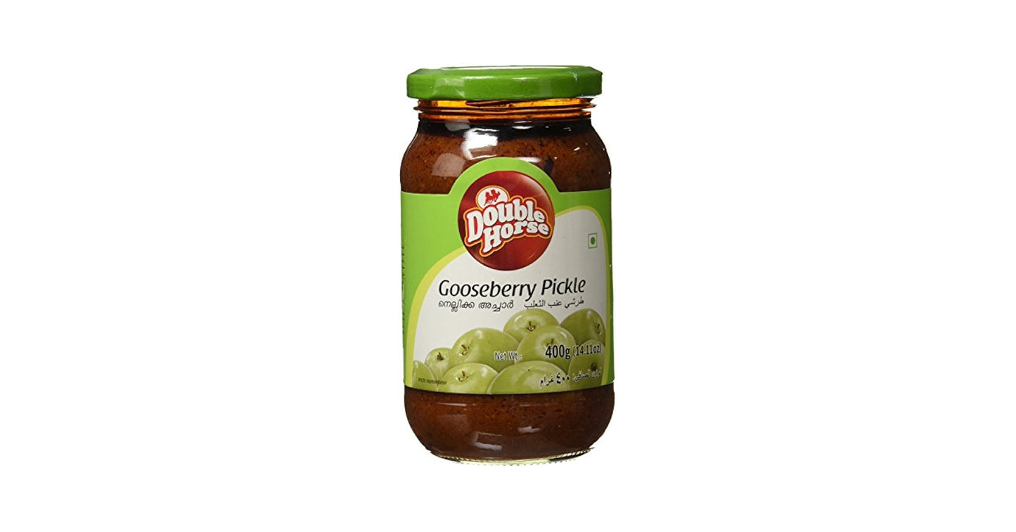 Double Horse Gooseberry Pickle 400GM