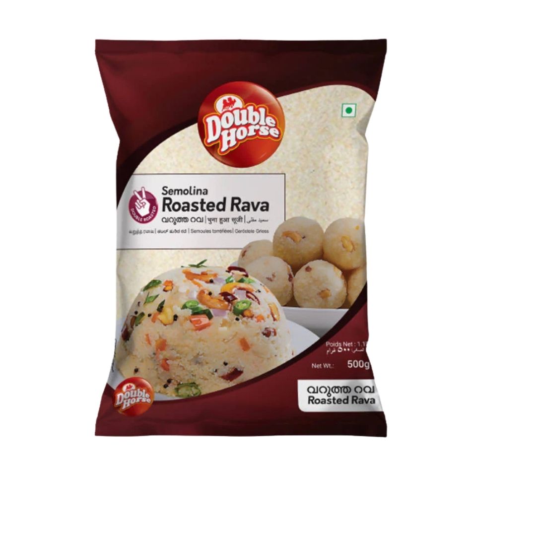 Double Horse Roasted Rava 1Kg