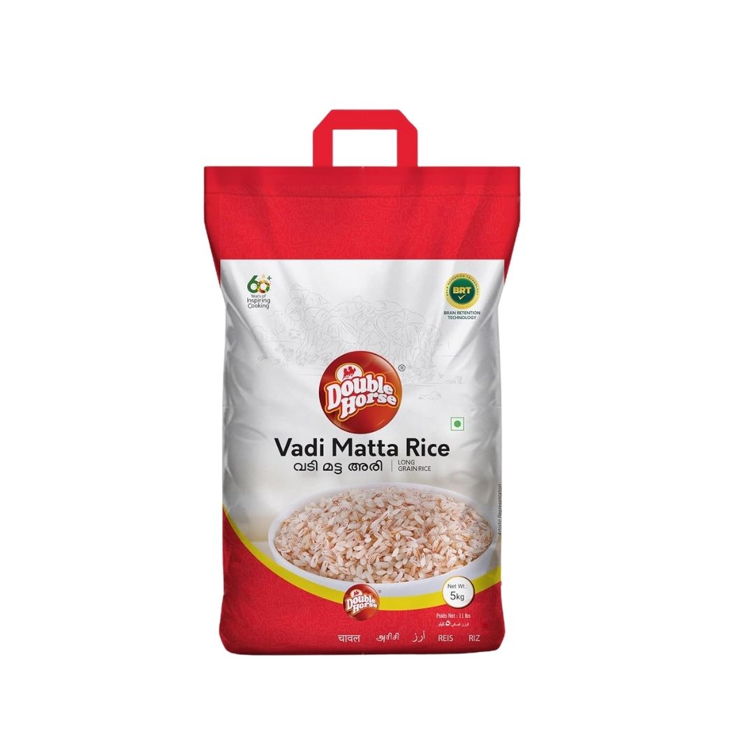 Double Hourse Vadi Matta Rice 5Kg