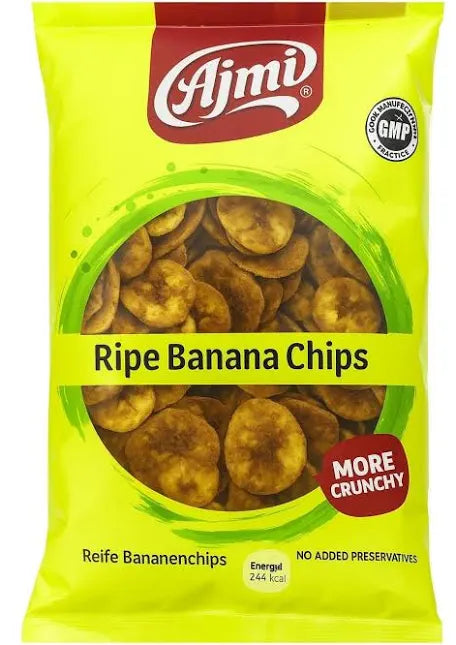 Ajmi Ripe Banana Chips 250gm