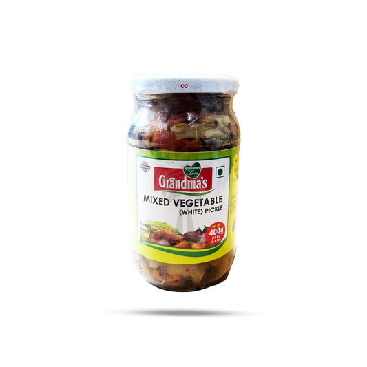 Grandmas Mixed Vegetable Pickle white 400g