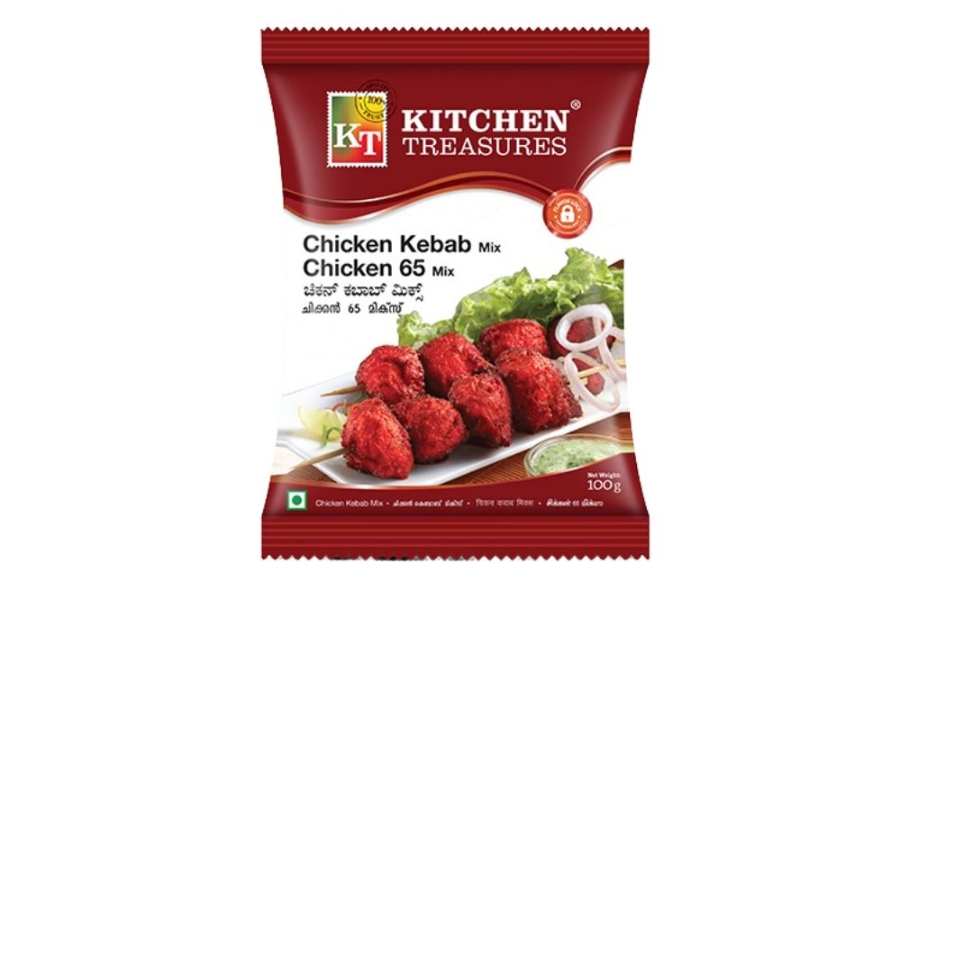 Kitchen Treasures Chicken 65 and Chicken Kebab Mix 100g