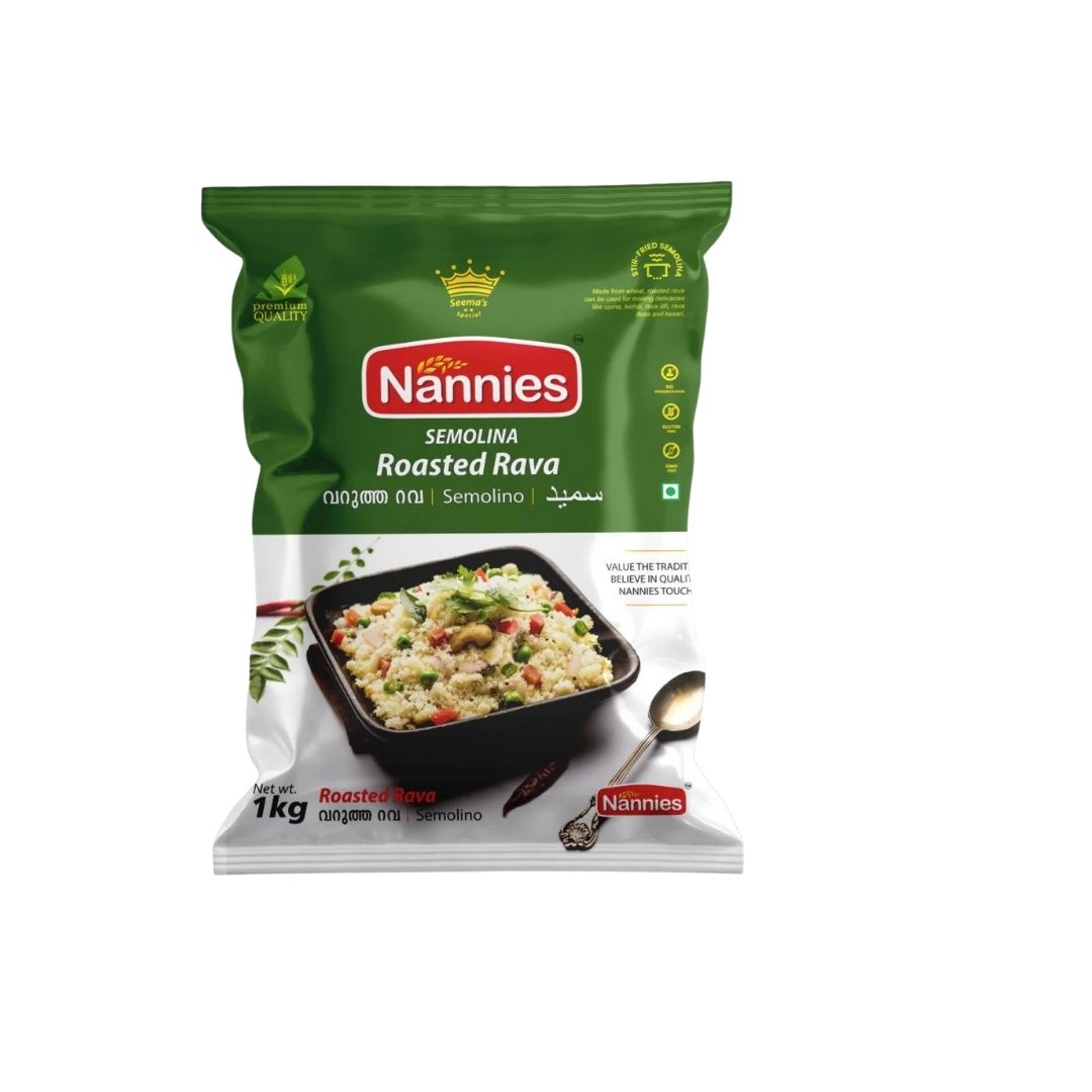 Nannies Roasted Rava 1Kg