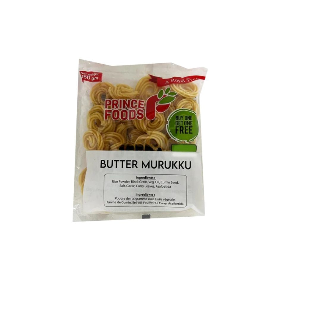 Prince Food Butter Murrukku 150g Buy one get one free