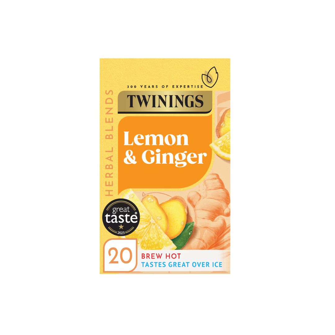 Twinings Lemon Ginger 20 pack