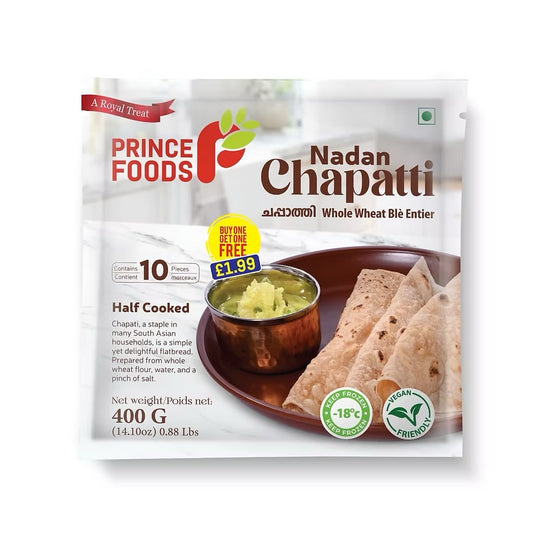 Prince Nadan Chapatti 10 pieces 400gm