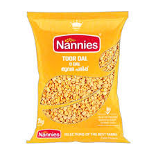 Nannies Toor Dal (Samabar Parippu) 1Kg