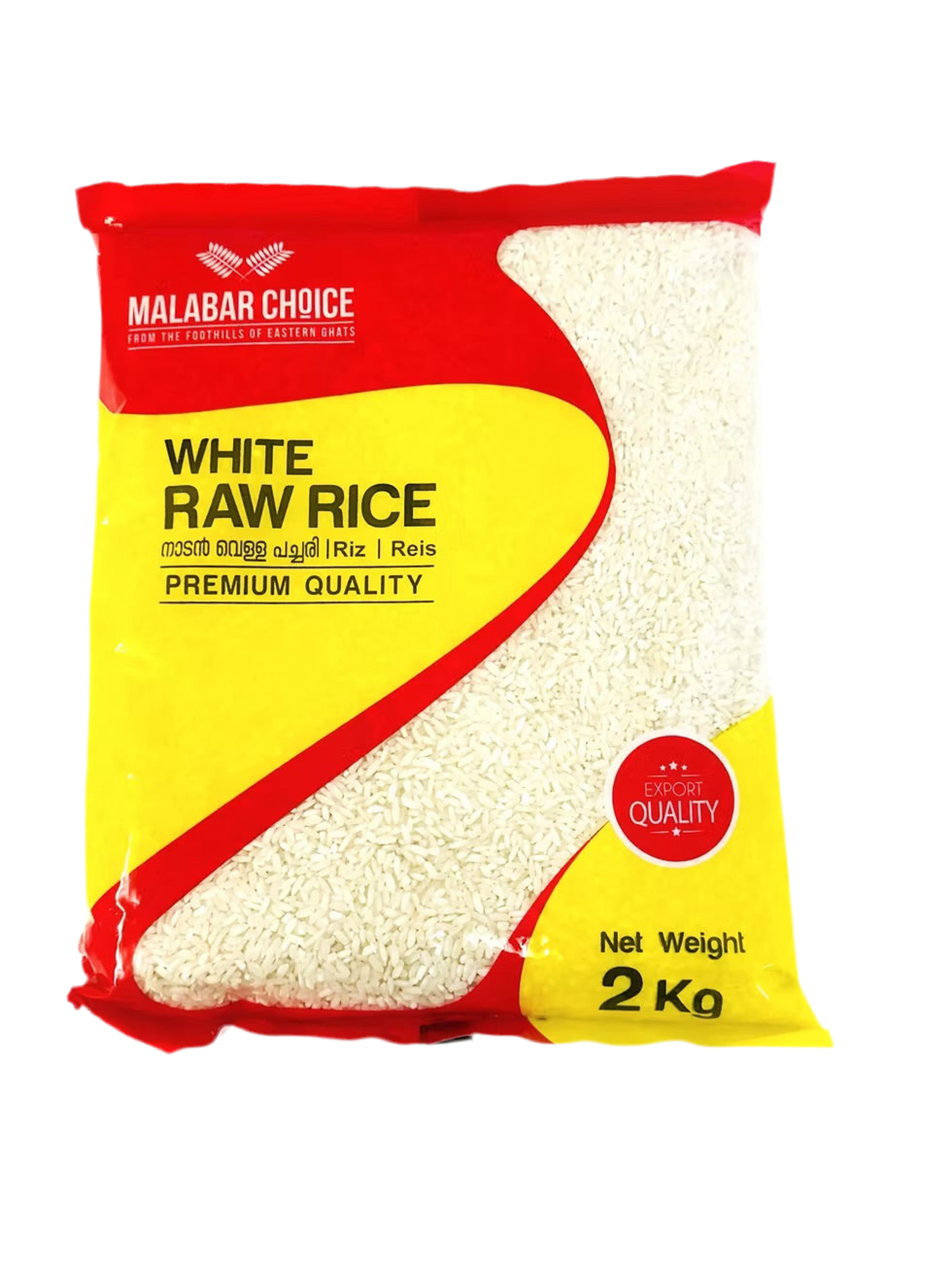 Malabar Choice White Raw Rice 2kg