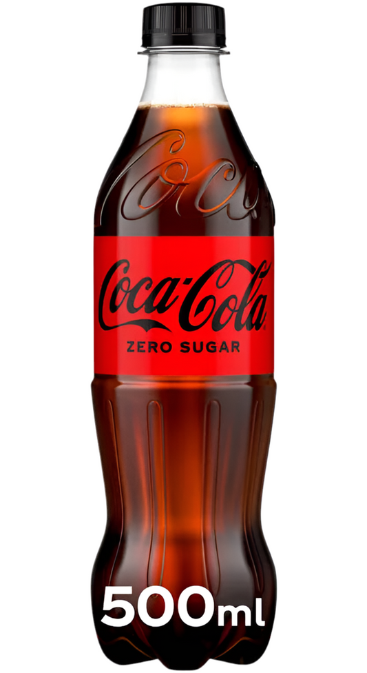 Coca-Cola Zero Sugar 500ml bottle