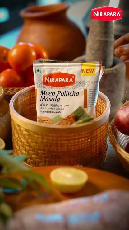 Nirapara Meen Pollicha Masala 100gm