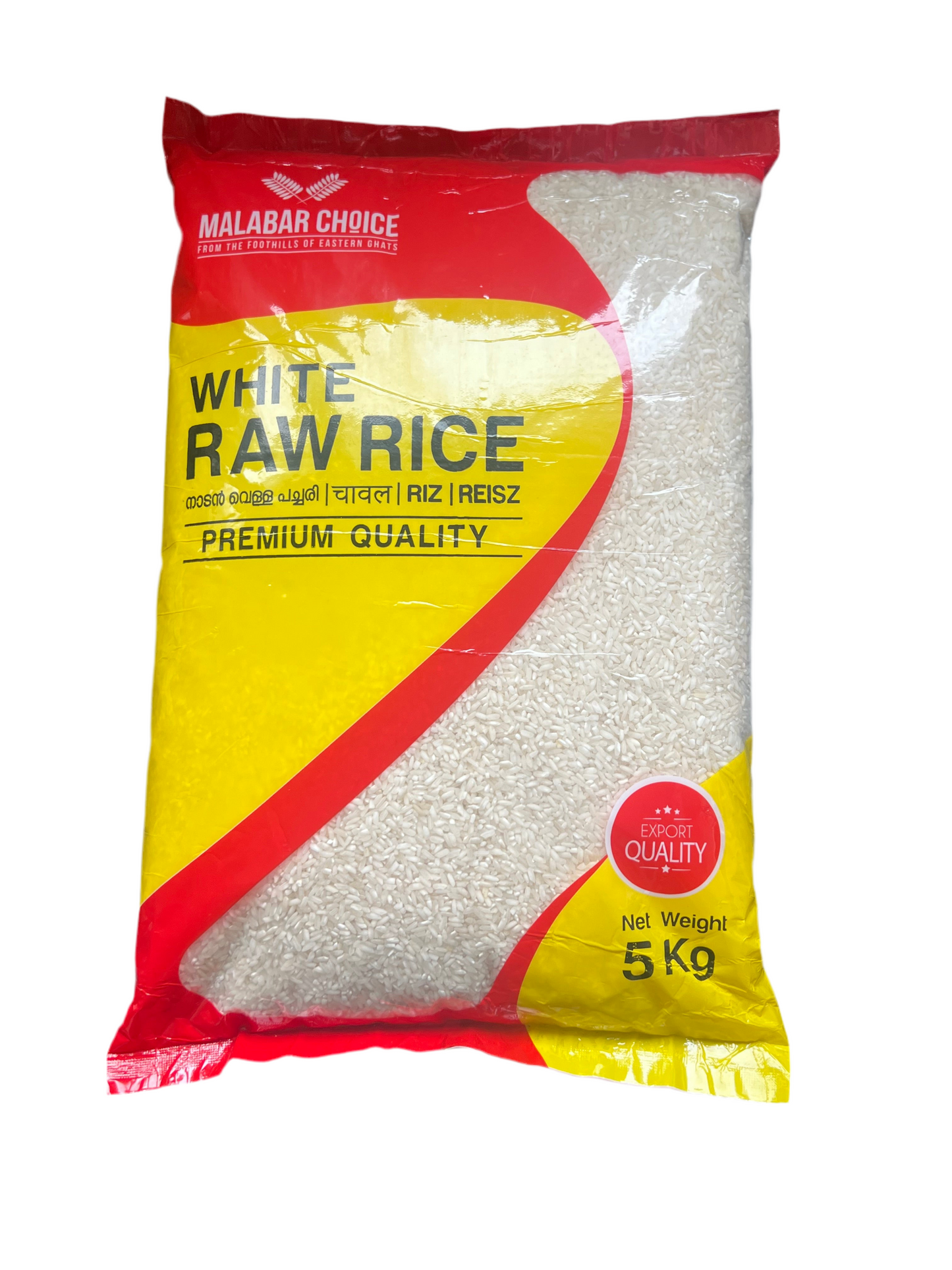 Malabar Choice White Raw Rice 5kg