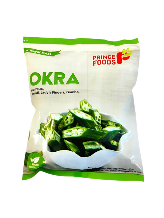 Prince Foods Okra Cut 400gm