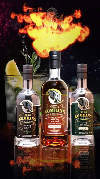 Ottakomban Nadan Vattu(Arrack) 75cl