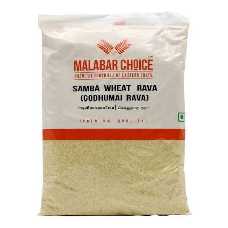 Malabar Choice Samba Wheat Rava 1kg