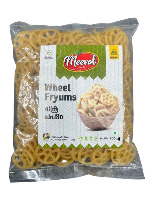 Meeval Wheel Fryums 200gm