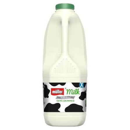 Milk Semi skimmed(Green Cap) 2 litre