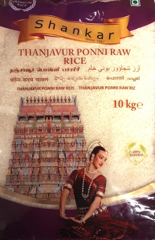 Shankar Thanjavur Ponni Raw Rice 10kg