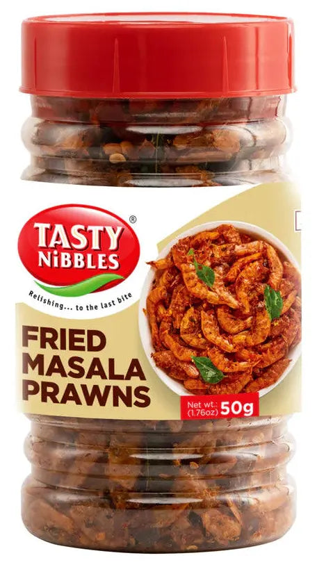 Tasty Nibbles Fried Masala Prawns 50gm