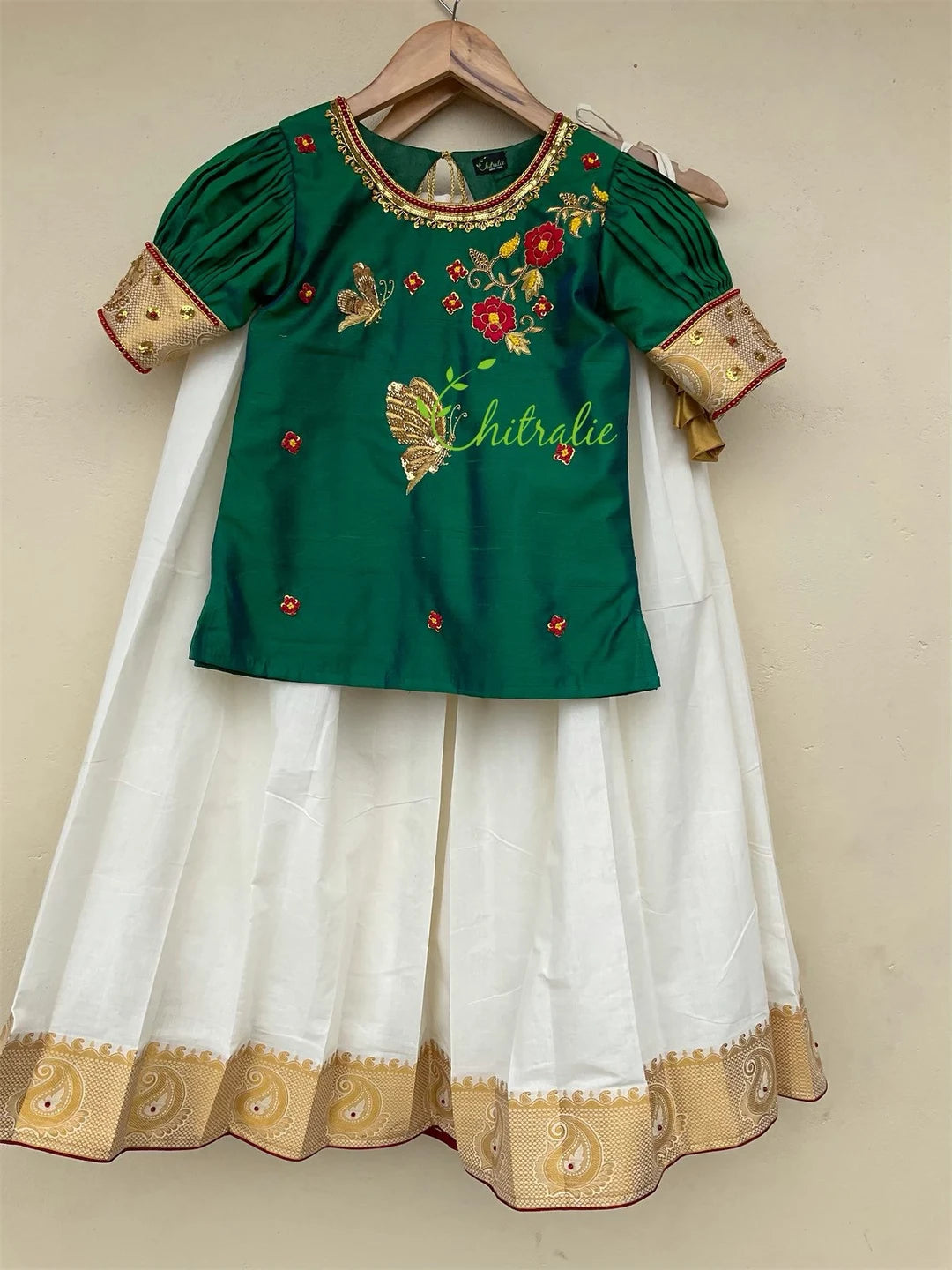 Onam traditional wear(Girls)