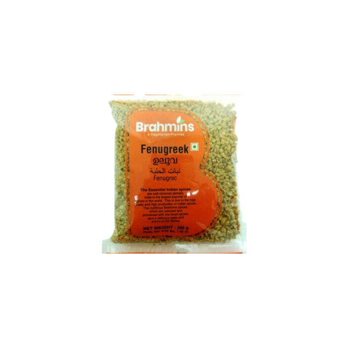 Brahmins Fenugreek Whole(Methi/Uluva)200gm