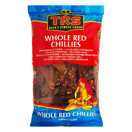 TRS Whole Red Chillies 150gm