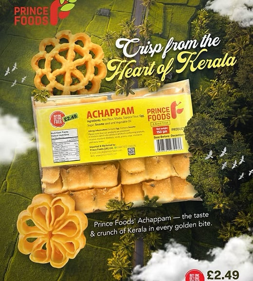 Prince Food Achappam 150gm(Buy One Get One Free)
