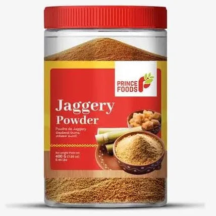 Prince Food Jaggery Powder 400gm (Bottle)