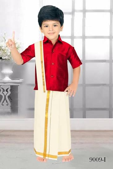 Onam Traditional Wear(For Boys)