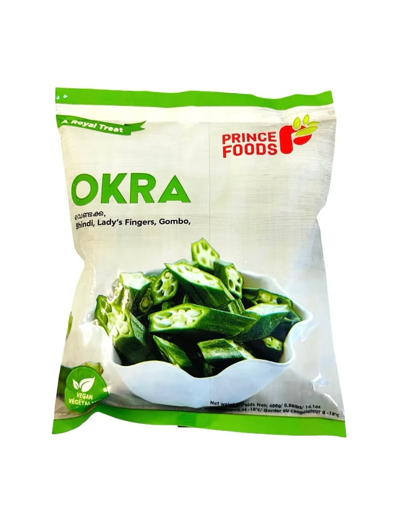 Prince Foods Okra Cut 400gm