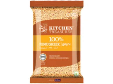 Kitchen Treasures Fenu Greek Whole (Methi/Uluva)250gm