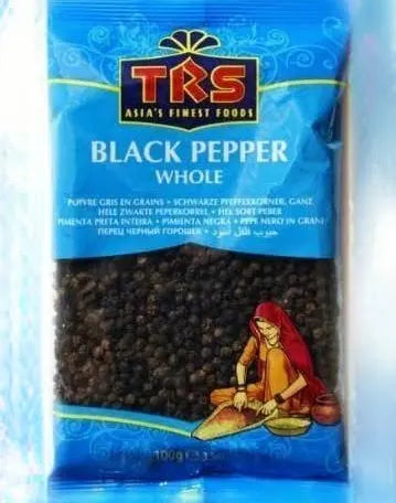 TRS Black Pepper Whole 100gm