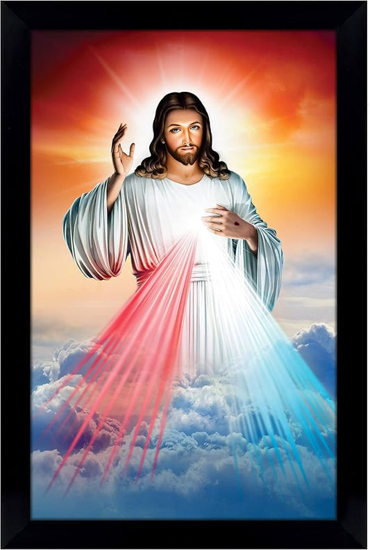 Jesus Photo Frame (With Led Light)