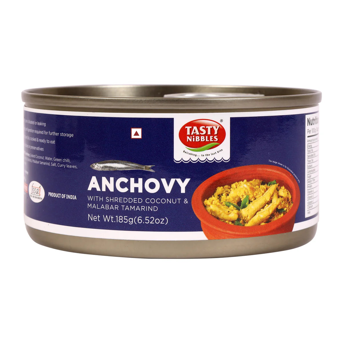 Tasty Nibbles Anchovy(With Shredded coconut & Tamarind)185gm