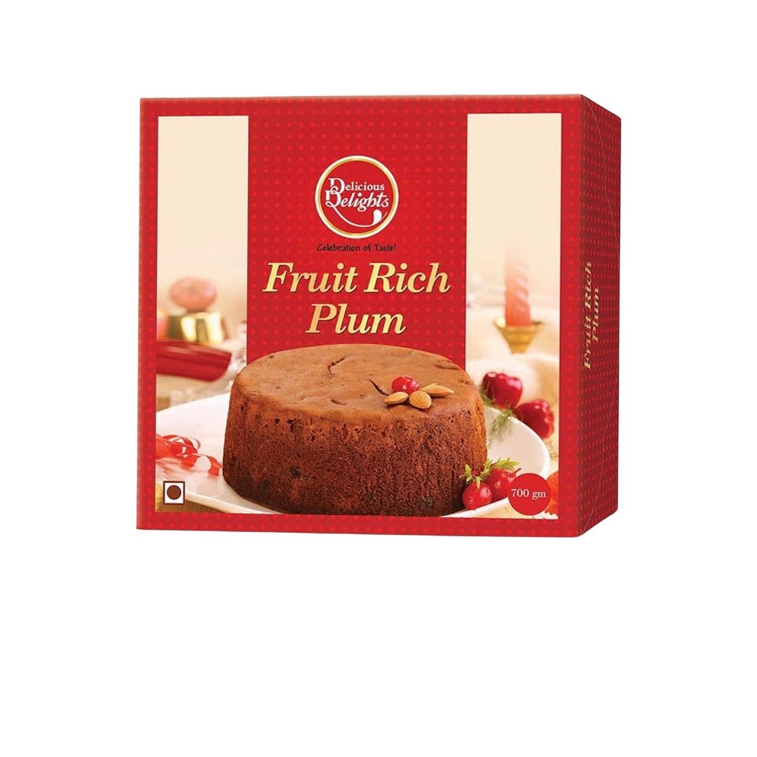 Delicious Delight Fruit Rich Plum Cake