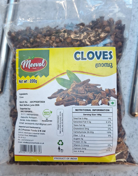 Meeval Cloves 200gm
