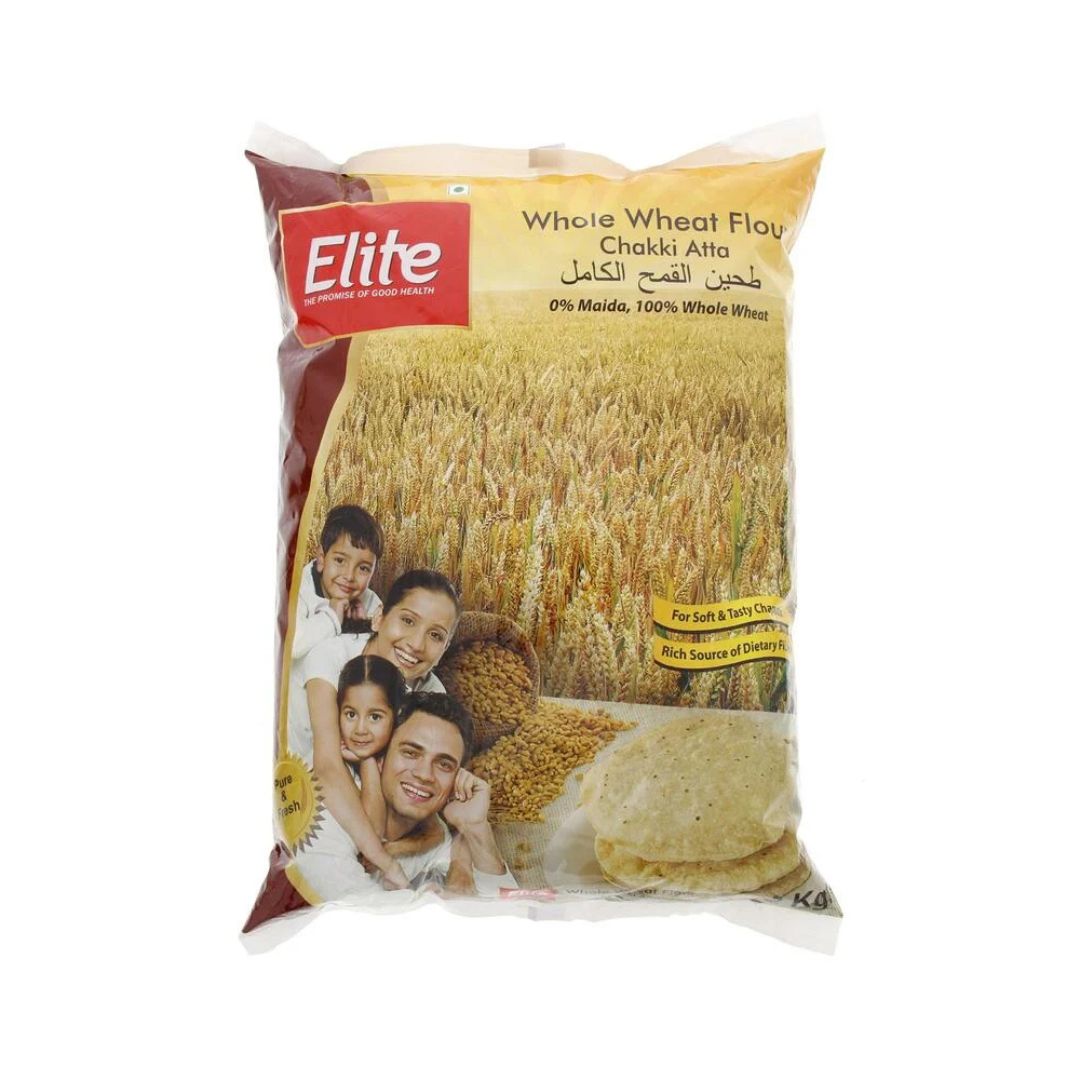 Elite Whole Wheat Flour 2Kg