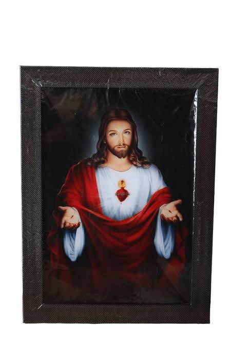 Jesus Photo Frame (With Led Light)